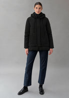 Capospalla non trapuntato con imbottitura di medio peso Tera 26 Nero RIW559J F0278 999 RIHUNIK 
