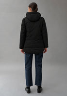 Capospalla non trapuntato con imbottitura di medio peso Tera 26 Nero RIW559J F0278 999 RIHUNIK 
