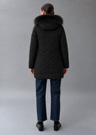 Capospalla non trapuntato con imbottitura intermedia Nizza 26 Nero RIW562J F0120 999 RIHUNIK 