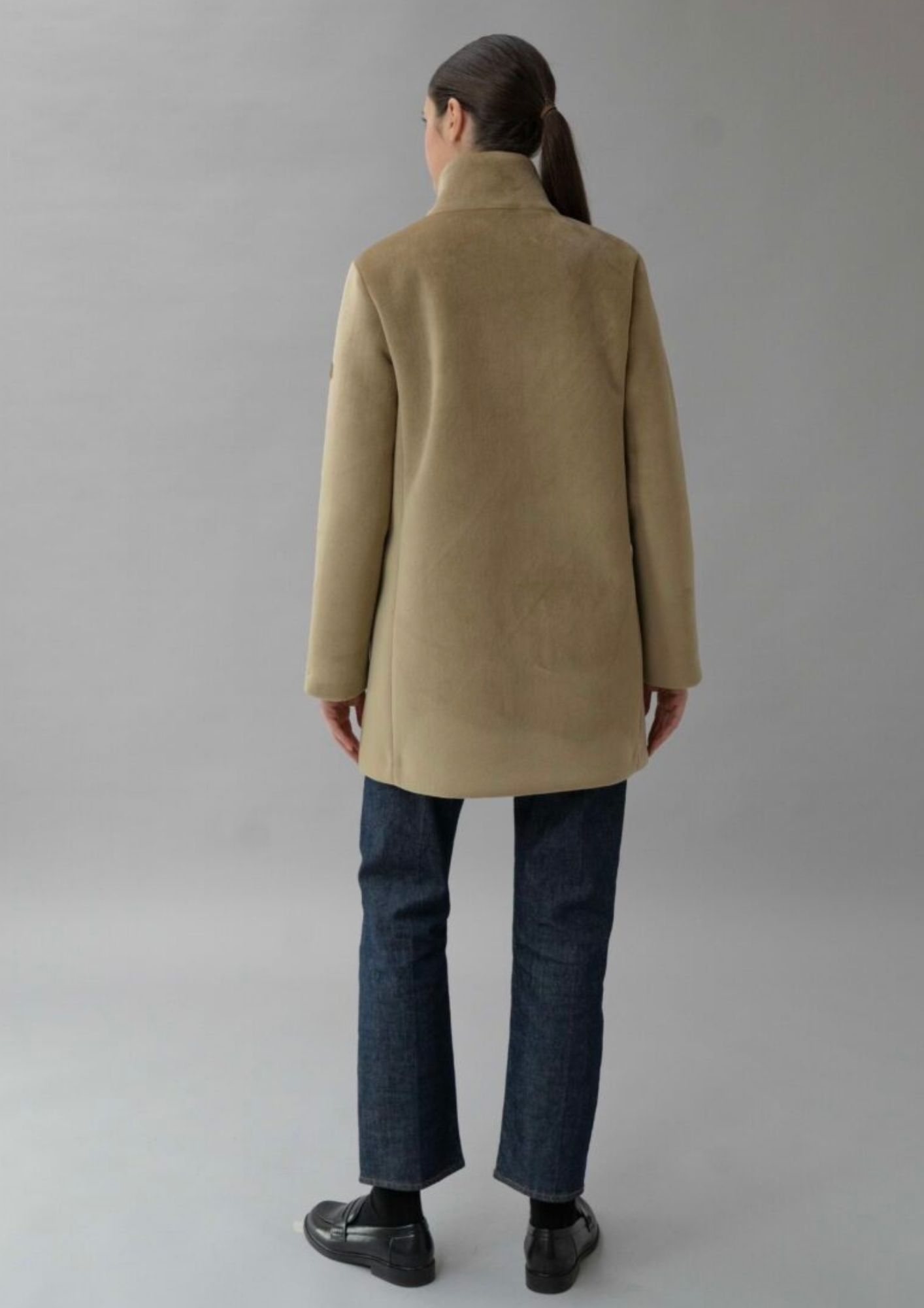 Capospalla non imbottito e sfoderato Traci Beige Deer RIW571J F0012 148 RIHUNIK 