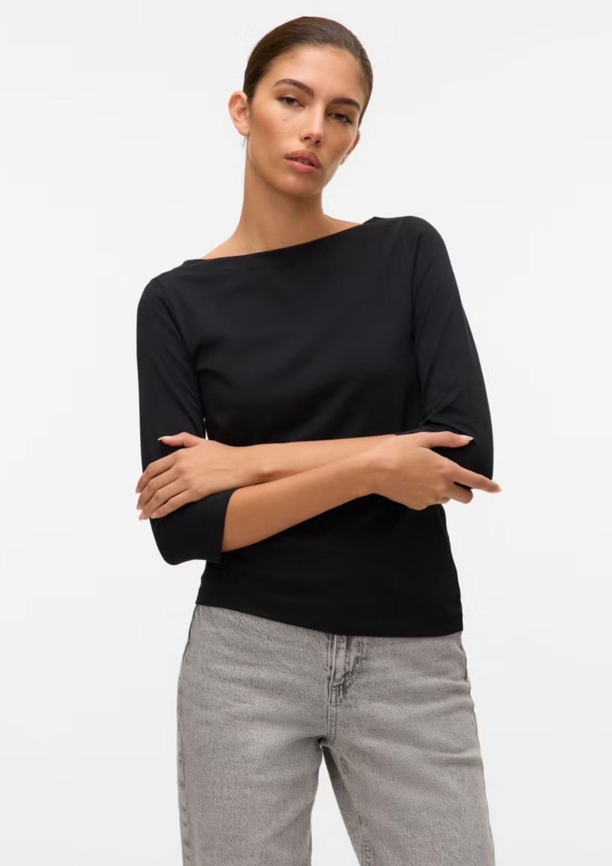 Vero Moda Maglia Donna Panda Nera 10274133 Black VERO MODA 