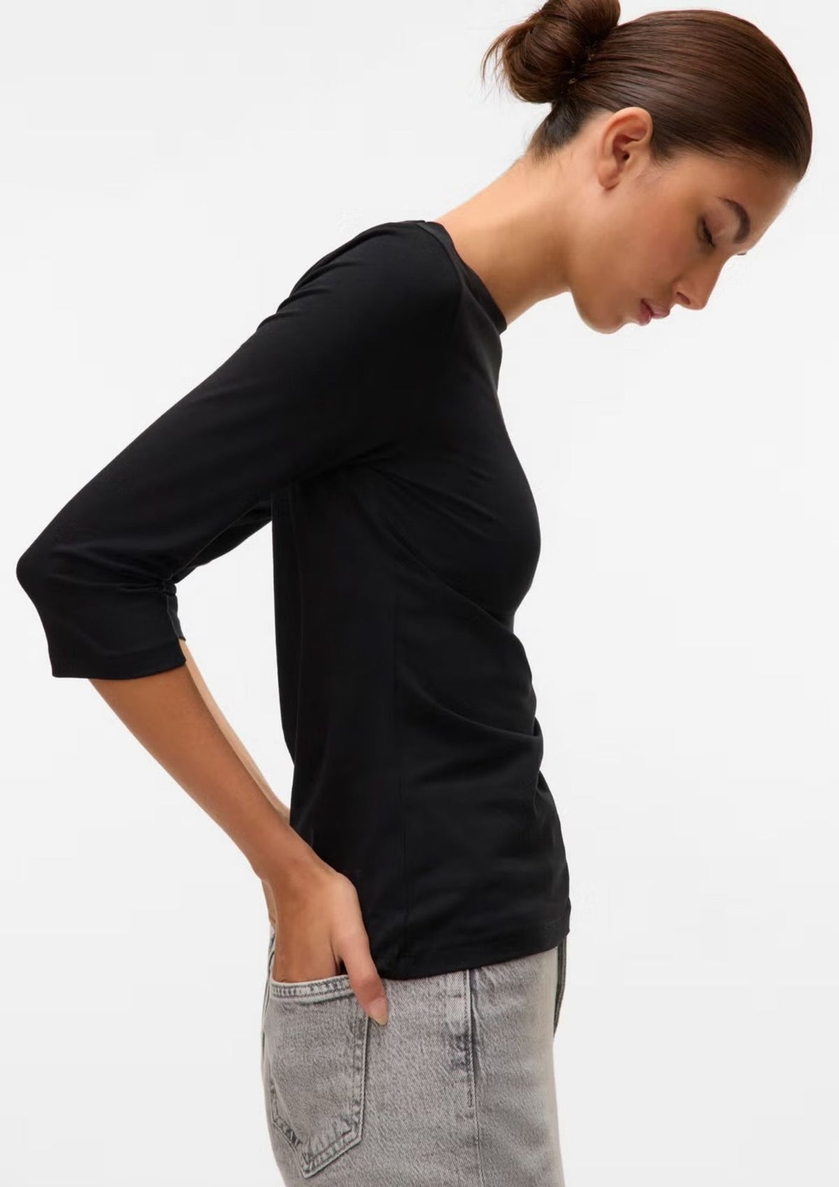 Vero Moda Maglia Donna Panda Nera 10274133 Black VERO MODA 