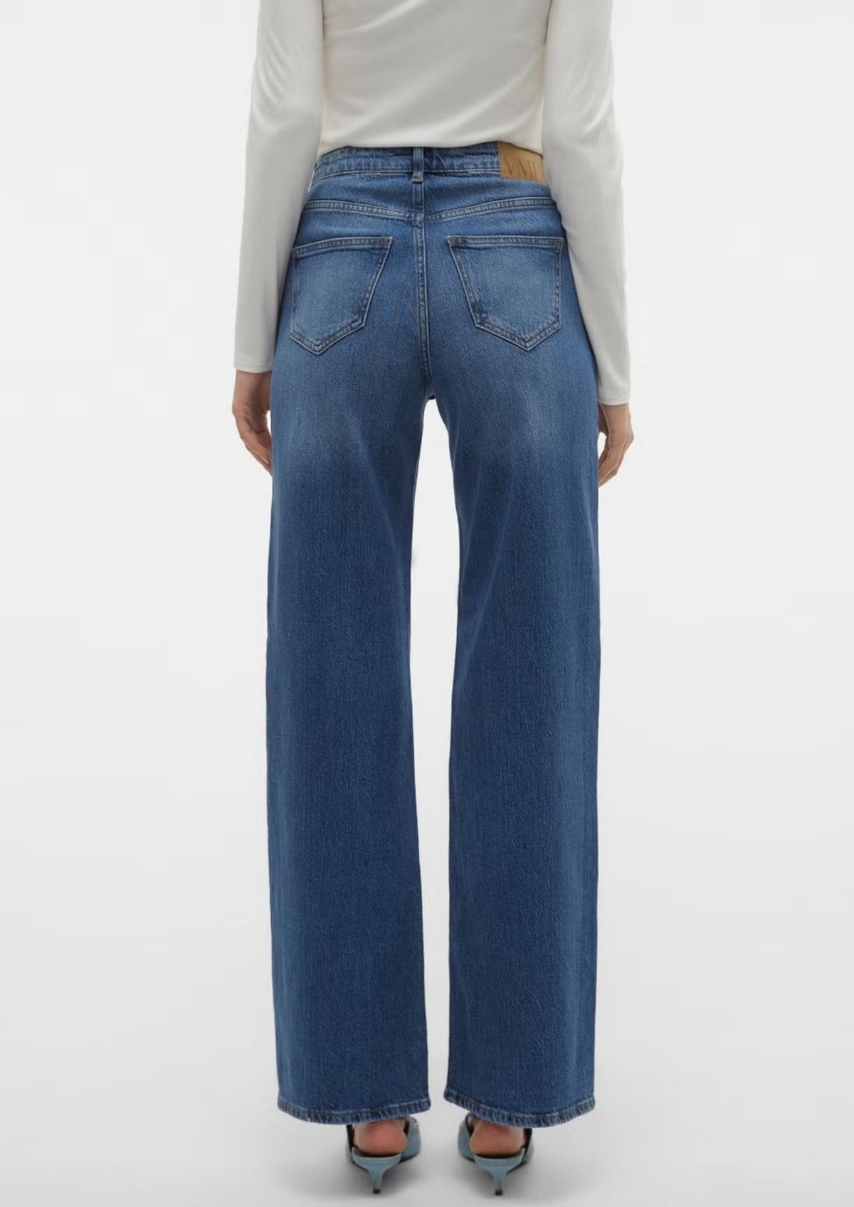 Vero Moda Jeans Donna Tessa Blu Medio 10308153 Medium Blue Denim VERO MODA 