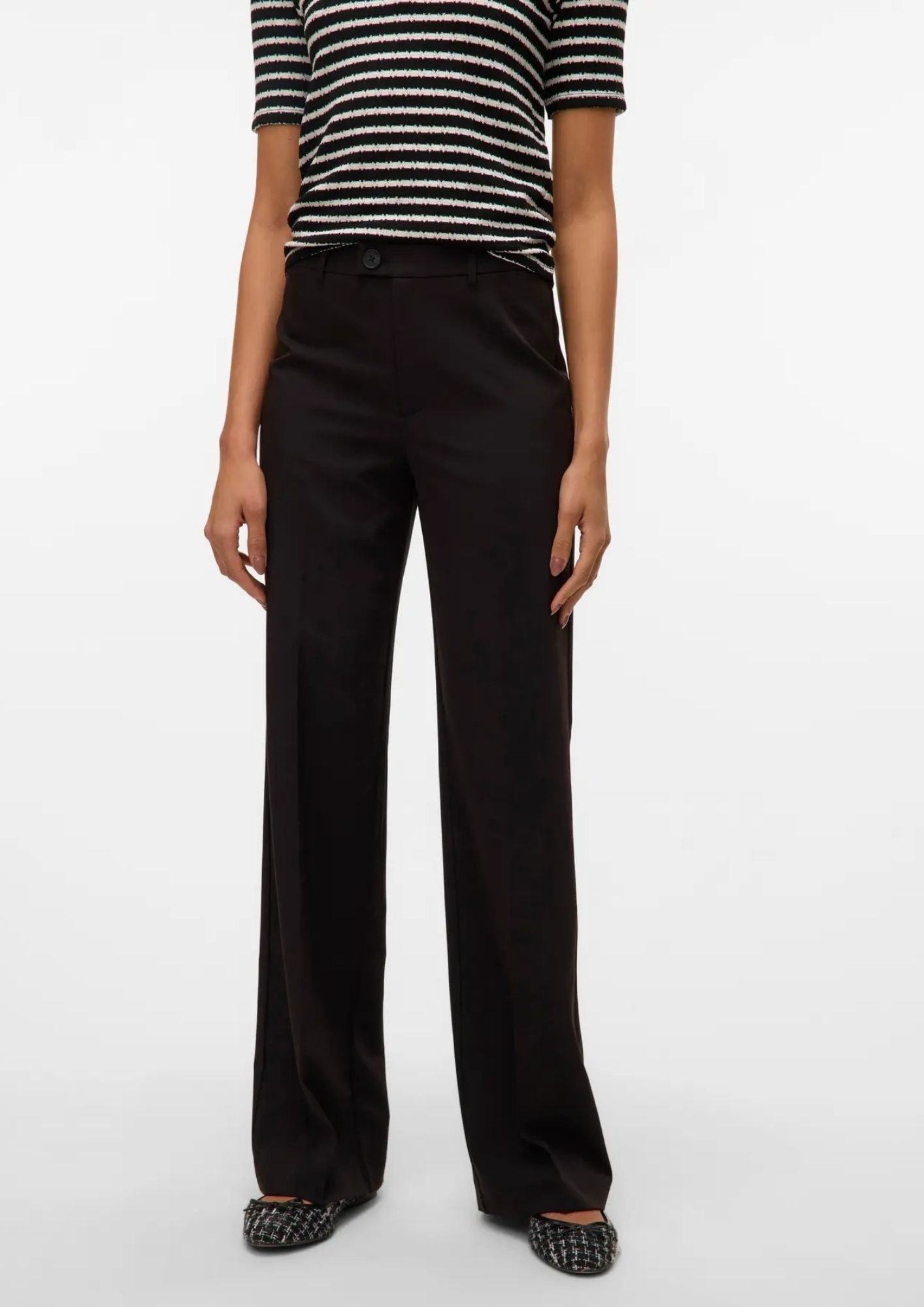 Vero Moda Pantalone Donna Texas Nero 10334103 Black VERO MODA 