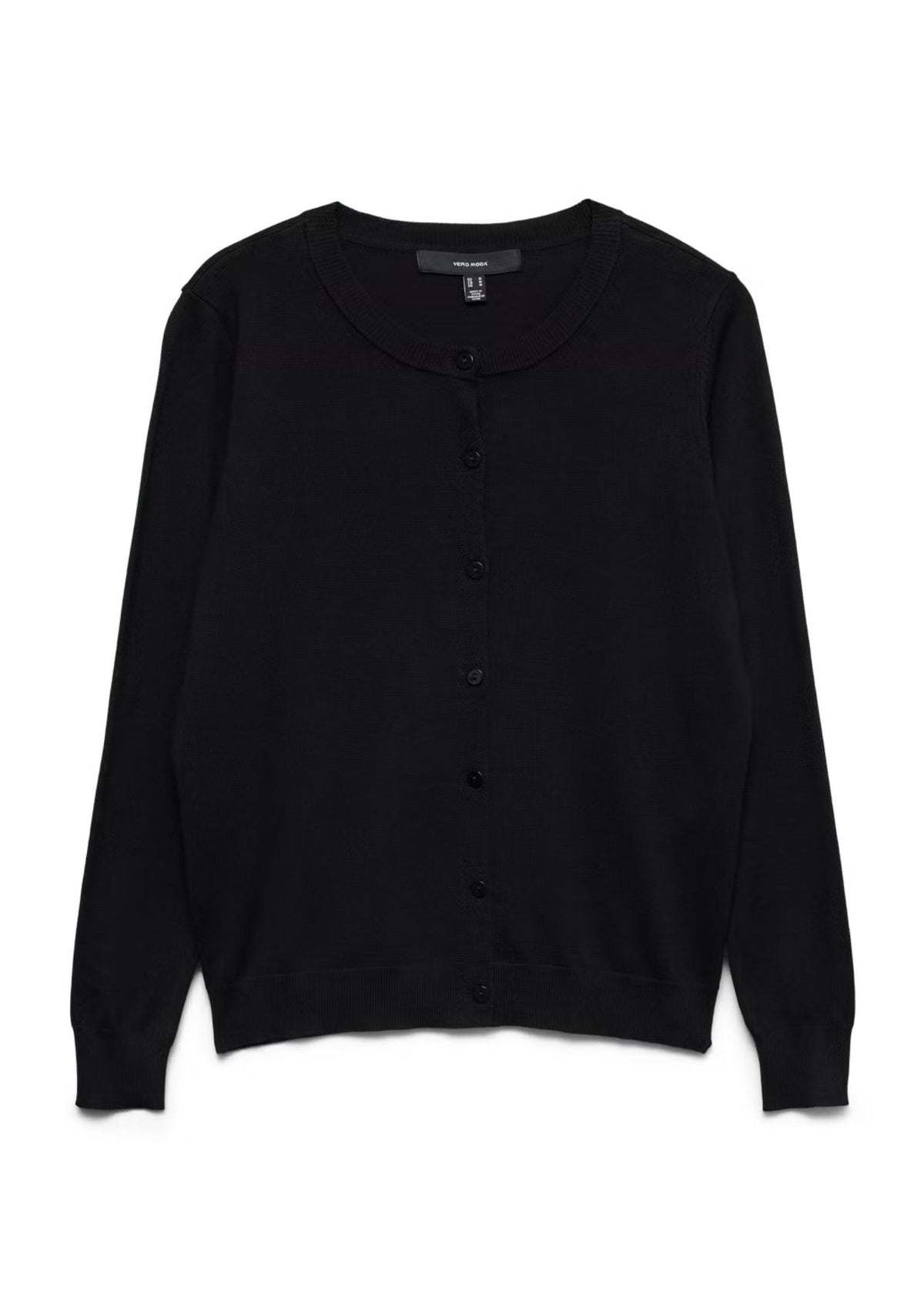 Vero Moda Cardigan Donna Silje Nero 10346655 Black W. DTM BUTTON VERO MODA 