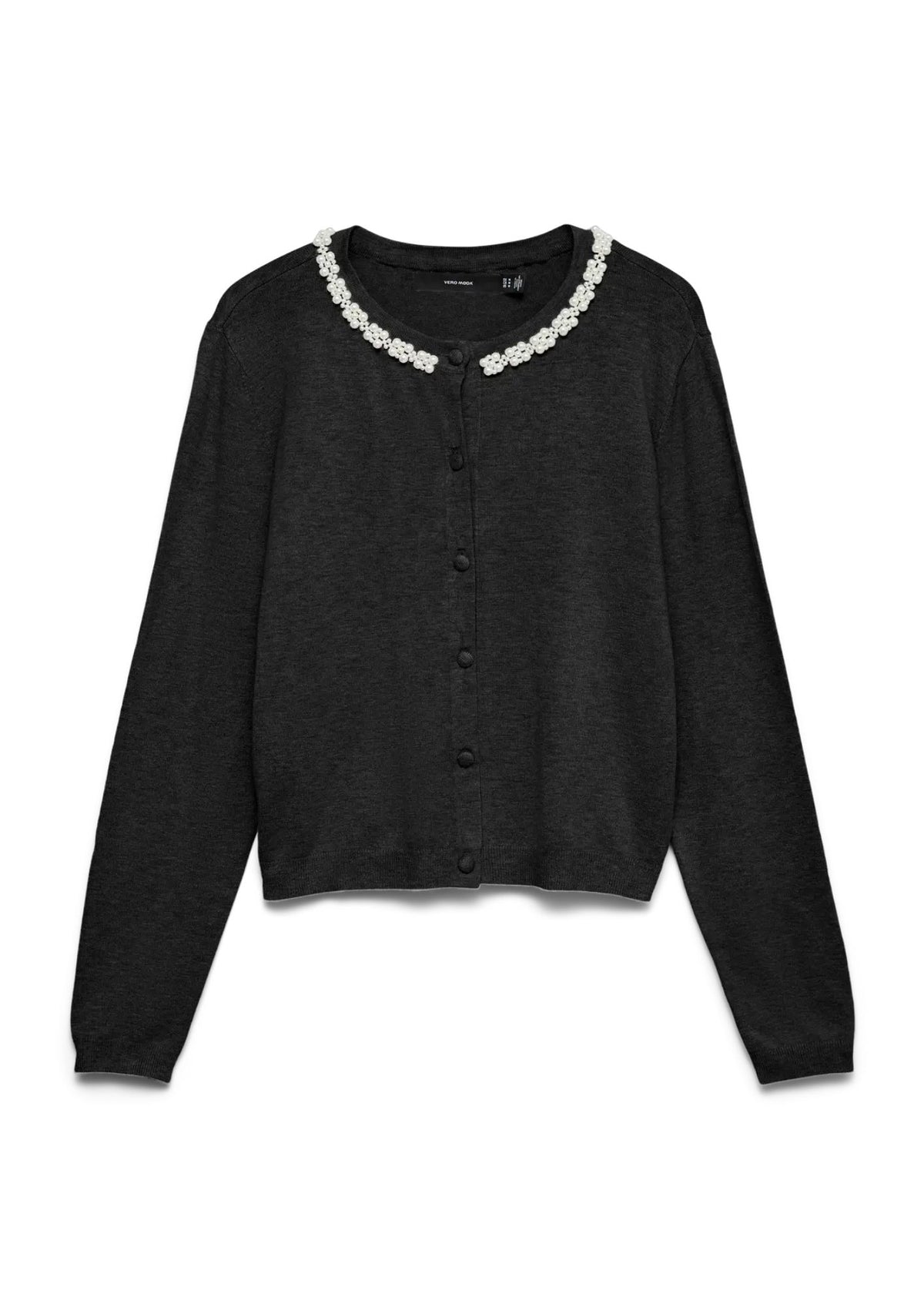 Vero Moda Cardigan Donna Newglory Nero 10346995 Black VERO MODA 
