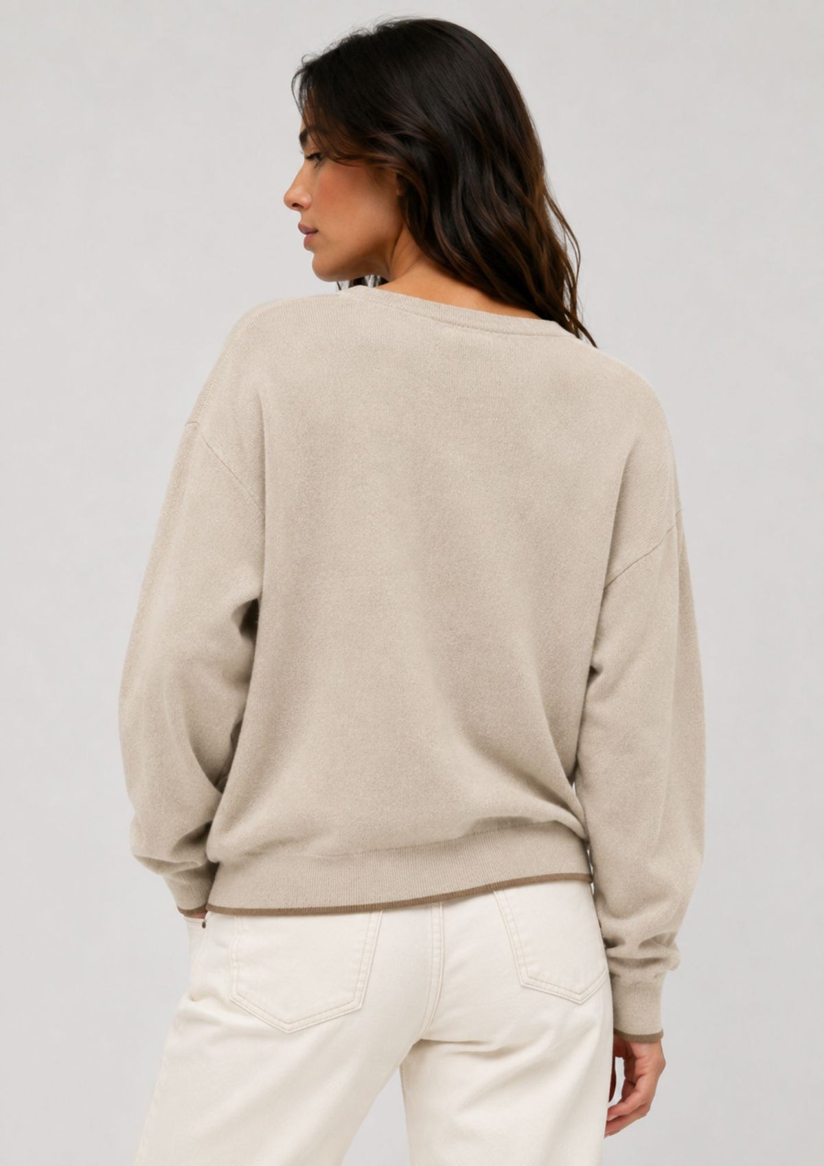 Vero Moda Pullover Donna Bella Beige 10347922 Birch VERO MODA 