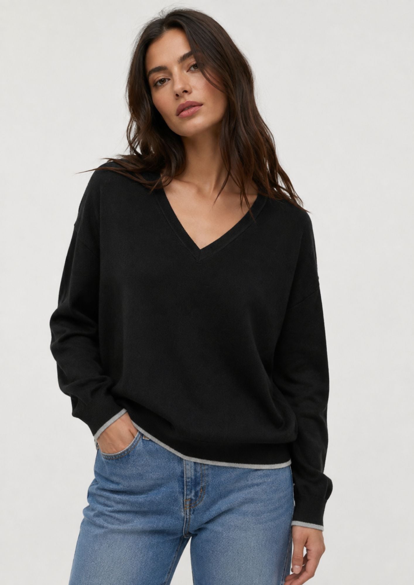 Vero Moda Pullover Donna Bella Nero 10347922 Black VERO MODA 