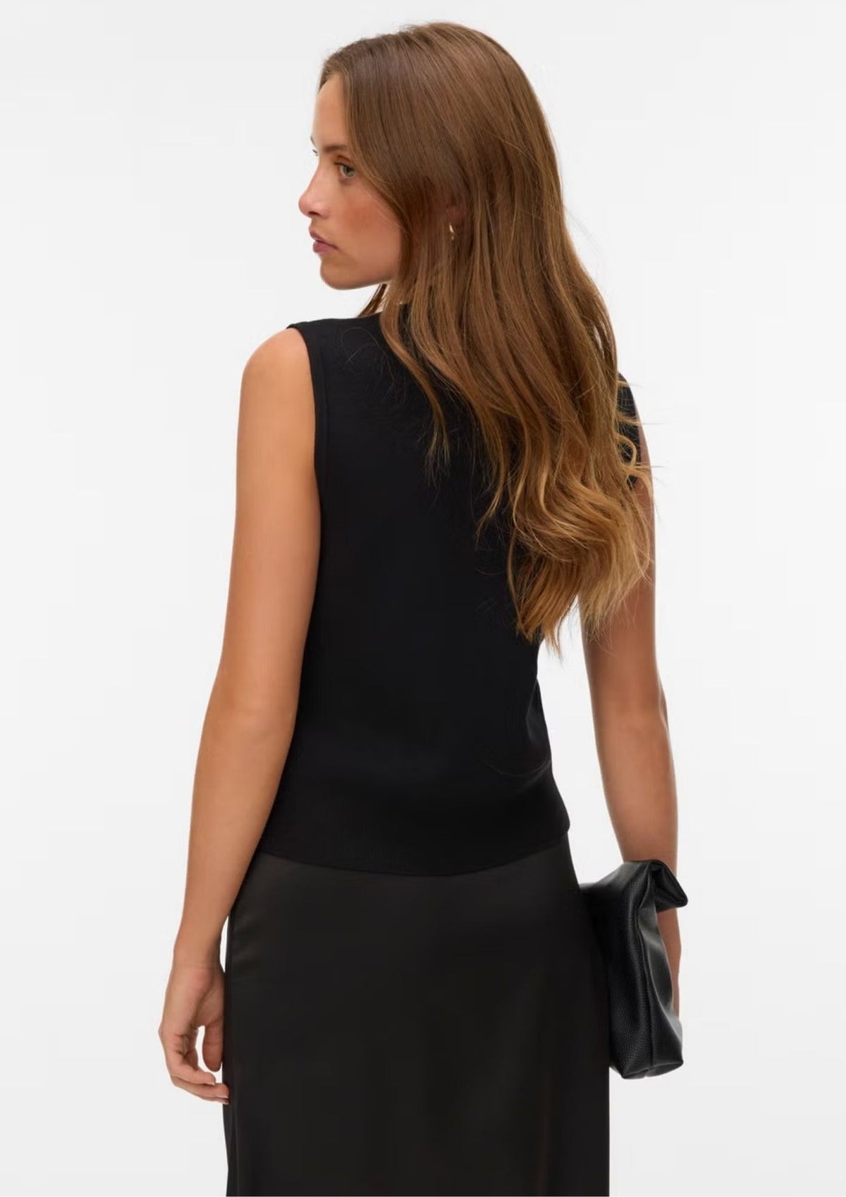 Vero Moda Gilet Donna Agueda Nero 10347996 Black VERO MODA 
