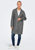 ONLY Cappotto Donna Only Onlsedona Grigio Scuro Cappotto