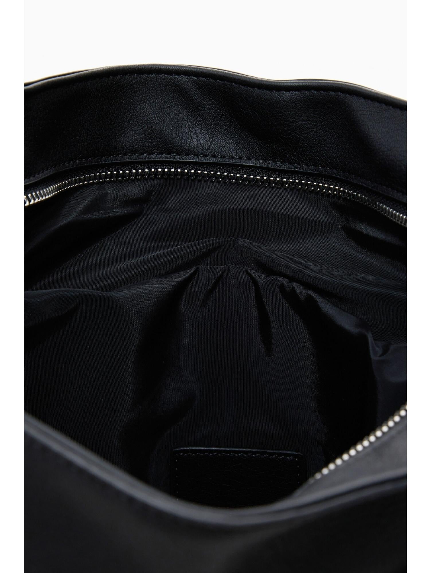 DESIGUAL Desigual Zaino convertibile con grande logo Donna Nero Zaino