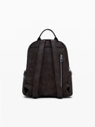 DESIGUAL Desigual Zaino piccolo con tasche e borchie Donna Marrone Zaino