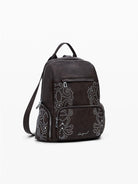 DESIGUAL Desigual Zaino piccolo con tasche e borchie Donna Marrone Zaino