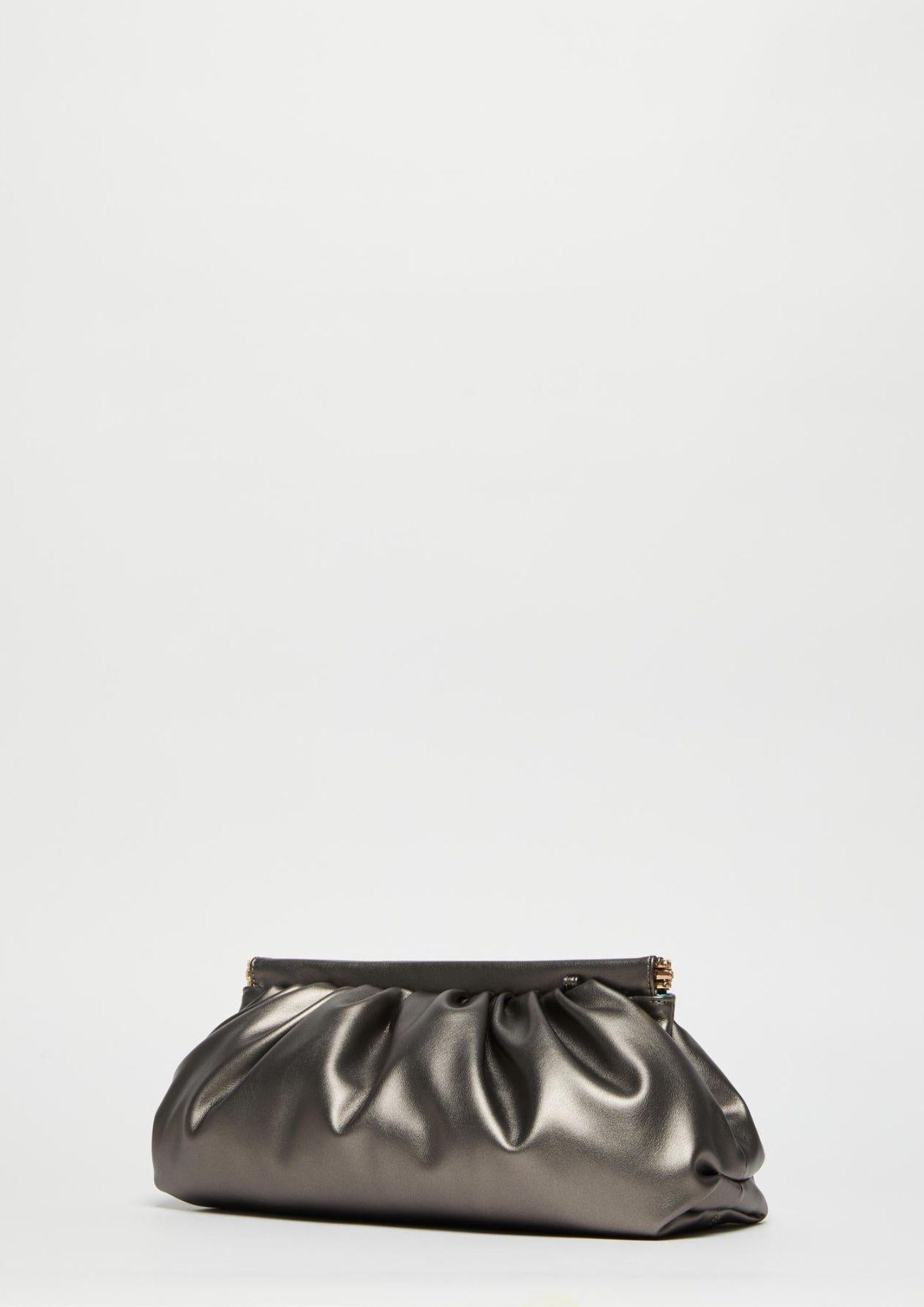 EMME MARELLA Emme Marella Borsa Donna Gloria Argento Borsa