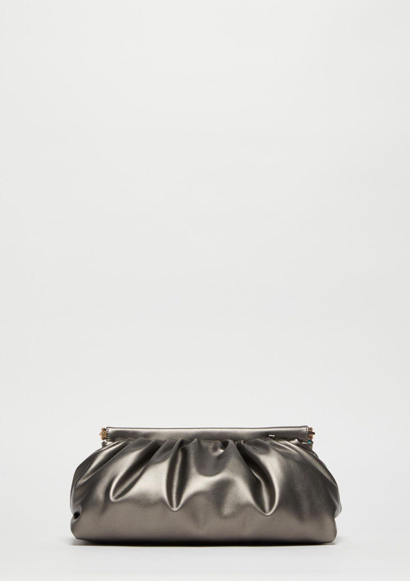 EMME MARELLA Emme Marella Borsa Donna Gloria Argento Borsa