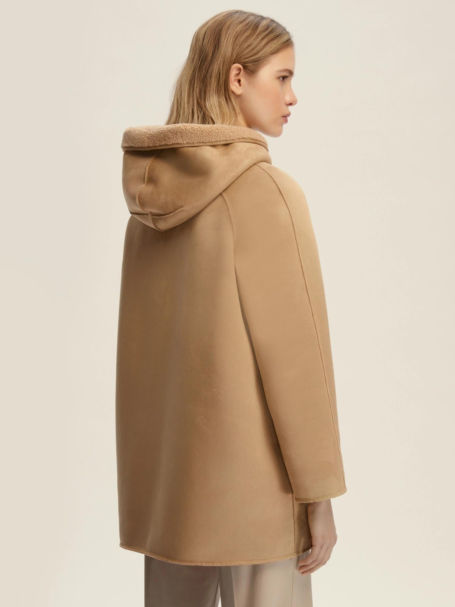 EMME MARELLA Emme Marella Caban reversibile Gavetta Donna Miele Cappotto