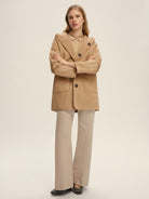 EMME MARELLA Emme Marella Caban reversibile Gavetta Donna Miele Cappotto