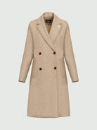 EMME MARELLA Emme Marella Cappotto doppiopetto Roll Donna Bianco sporco Cappotto