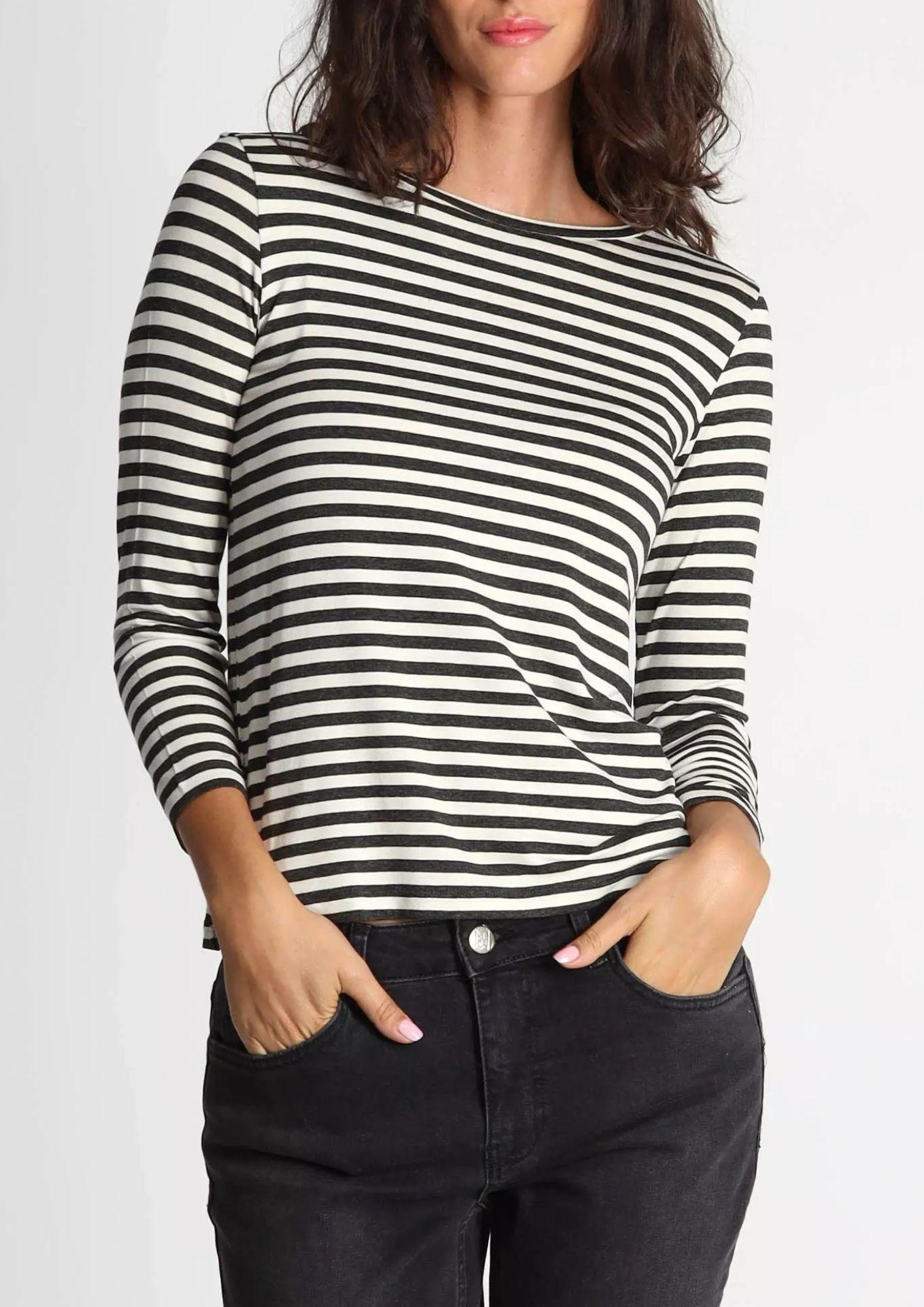 EMME MARELLA Emme Marella Maglia Donna Polpo Antracite T-Shirt