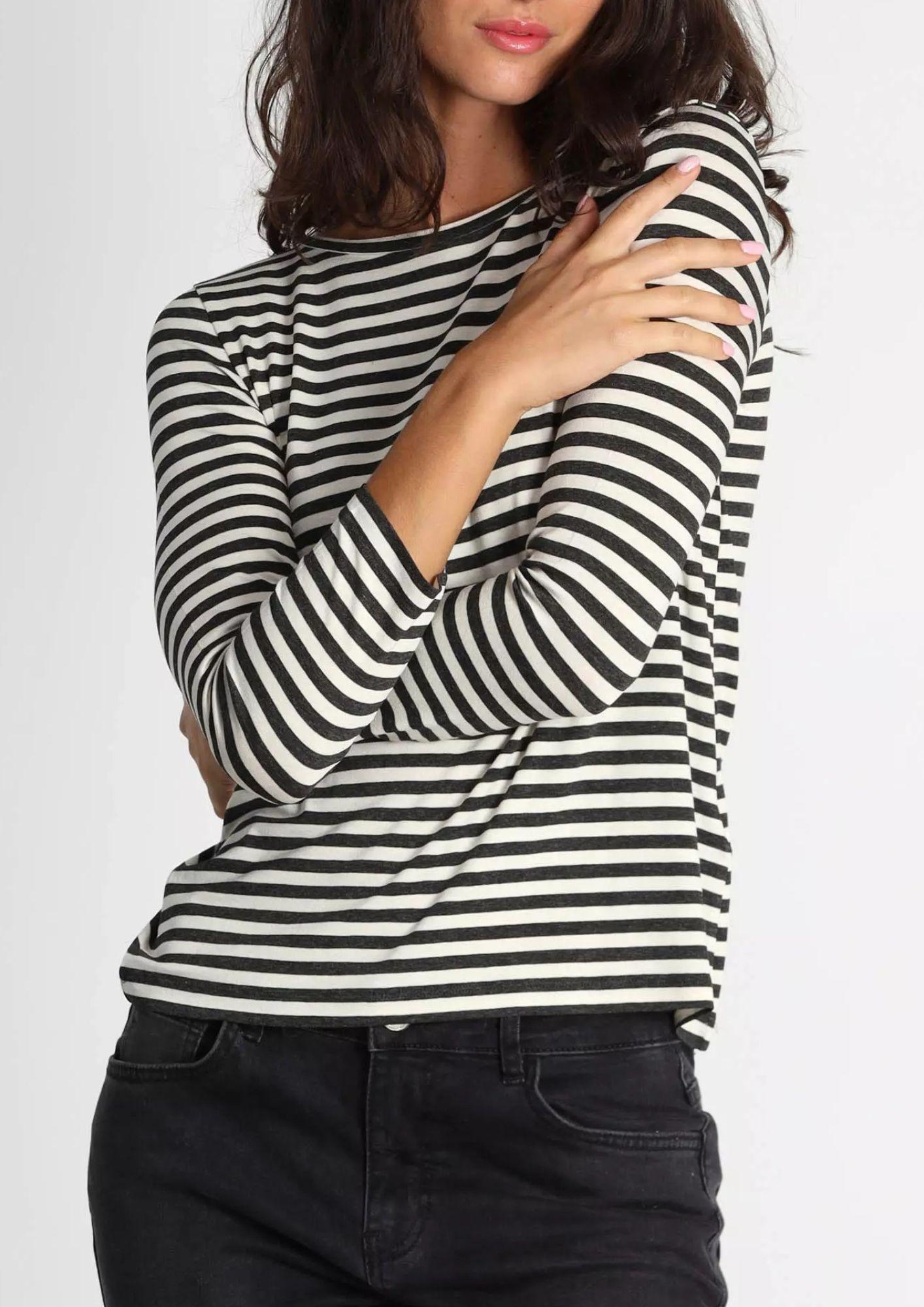 EMME MARELLA Emme Marella Maglia Donna Polpo Antracite T-Shirt