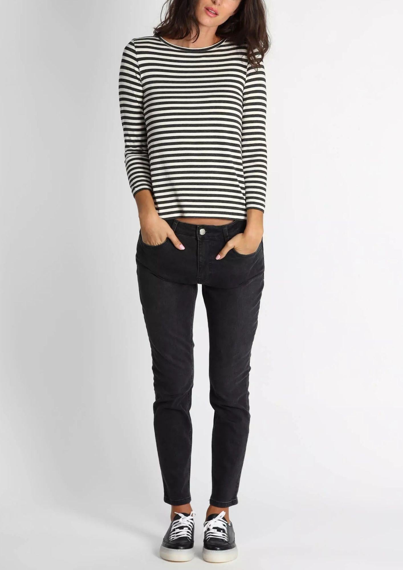 EMME MARELLA Emme Marella Maglia Donna Polpo Antracite T-Shirt