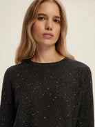 EMME MARELLA Emme Marella Maglia in filato comfy con paillette Ruth Donna Grigio Scuro Maglia