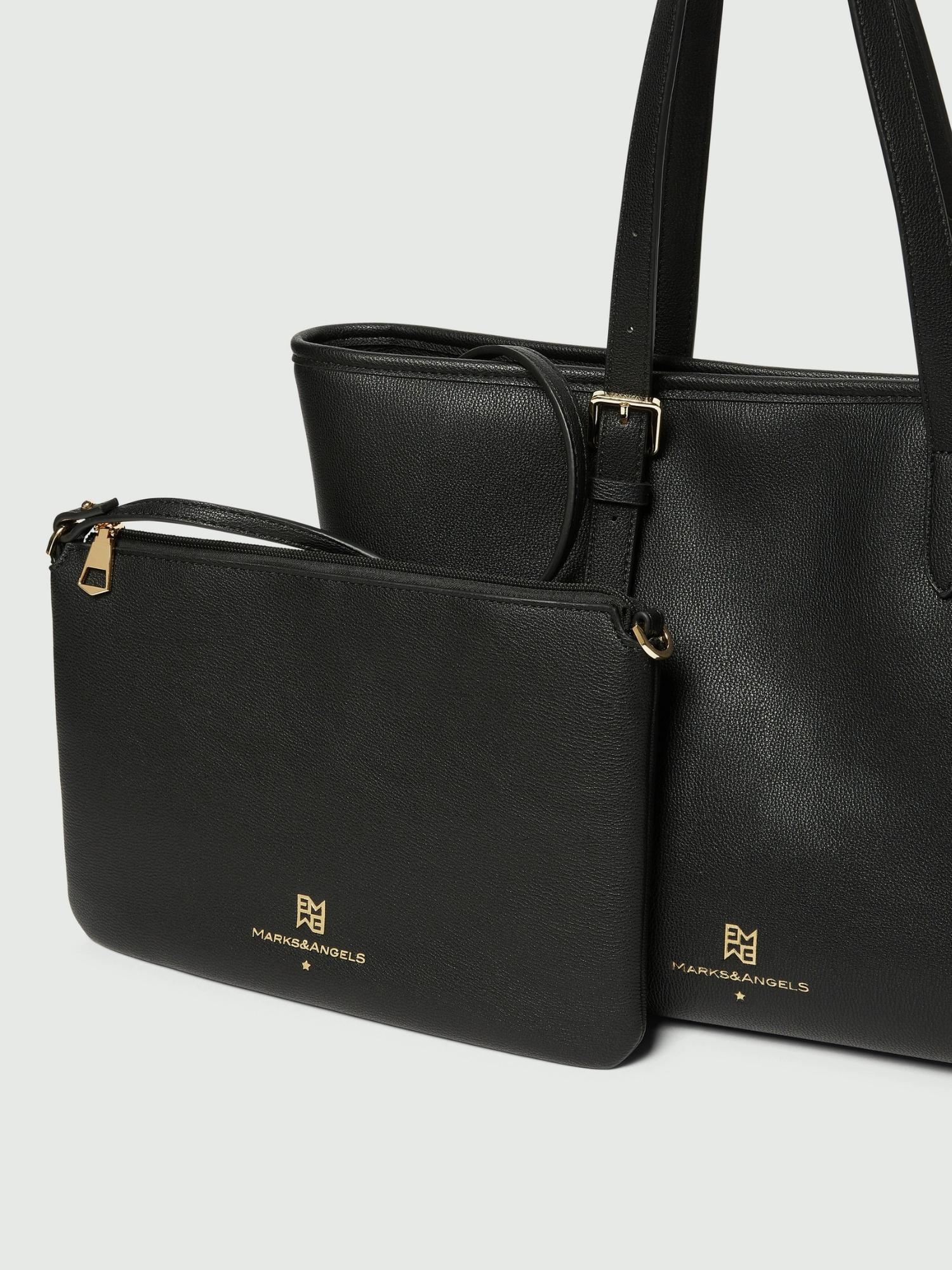 EMME MARELLA Emme Marella Maxi shopper Emma Nero Borsa