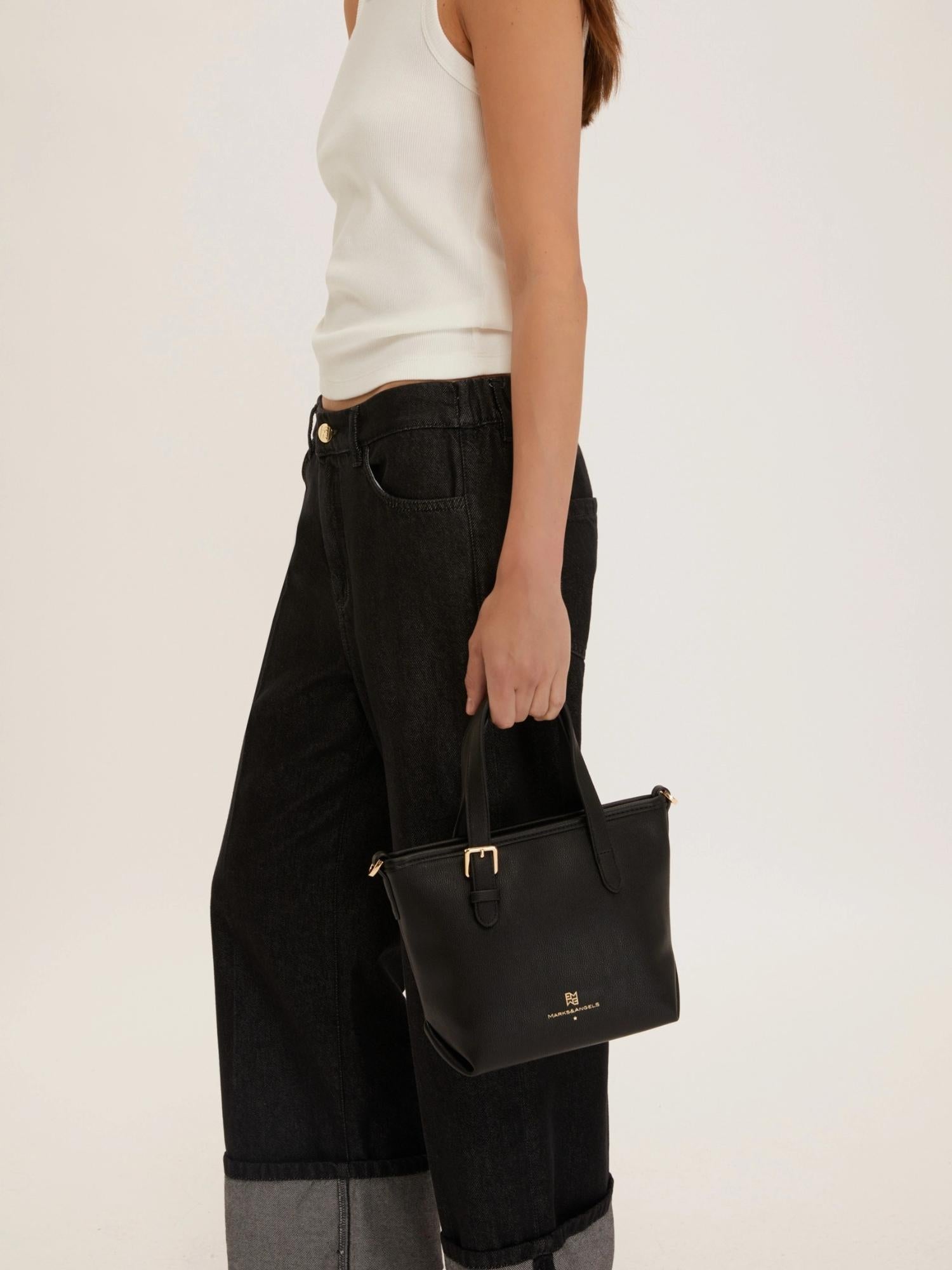EMME MARELLA Emme Marella Mini shopper Miniemma Nero Borsa