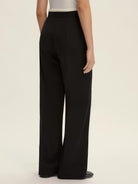EMME MARELLA Emme Marella Pantalone con doppia cintura Firenze Donna Nero Pantalone