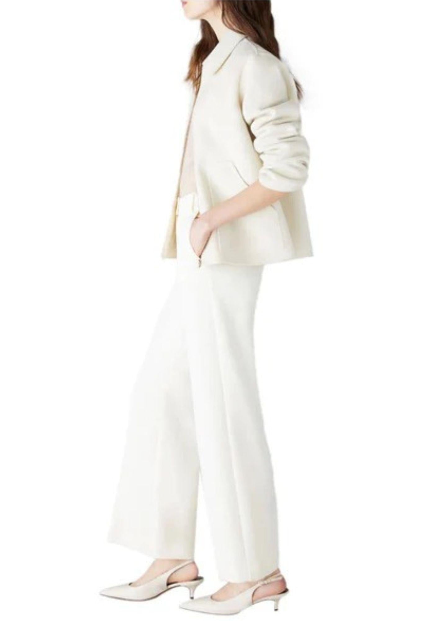 EMME MARELLA Emme Marella Pantalone Donna Efebo Bianco Pantalone