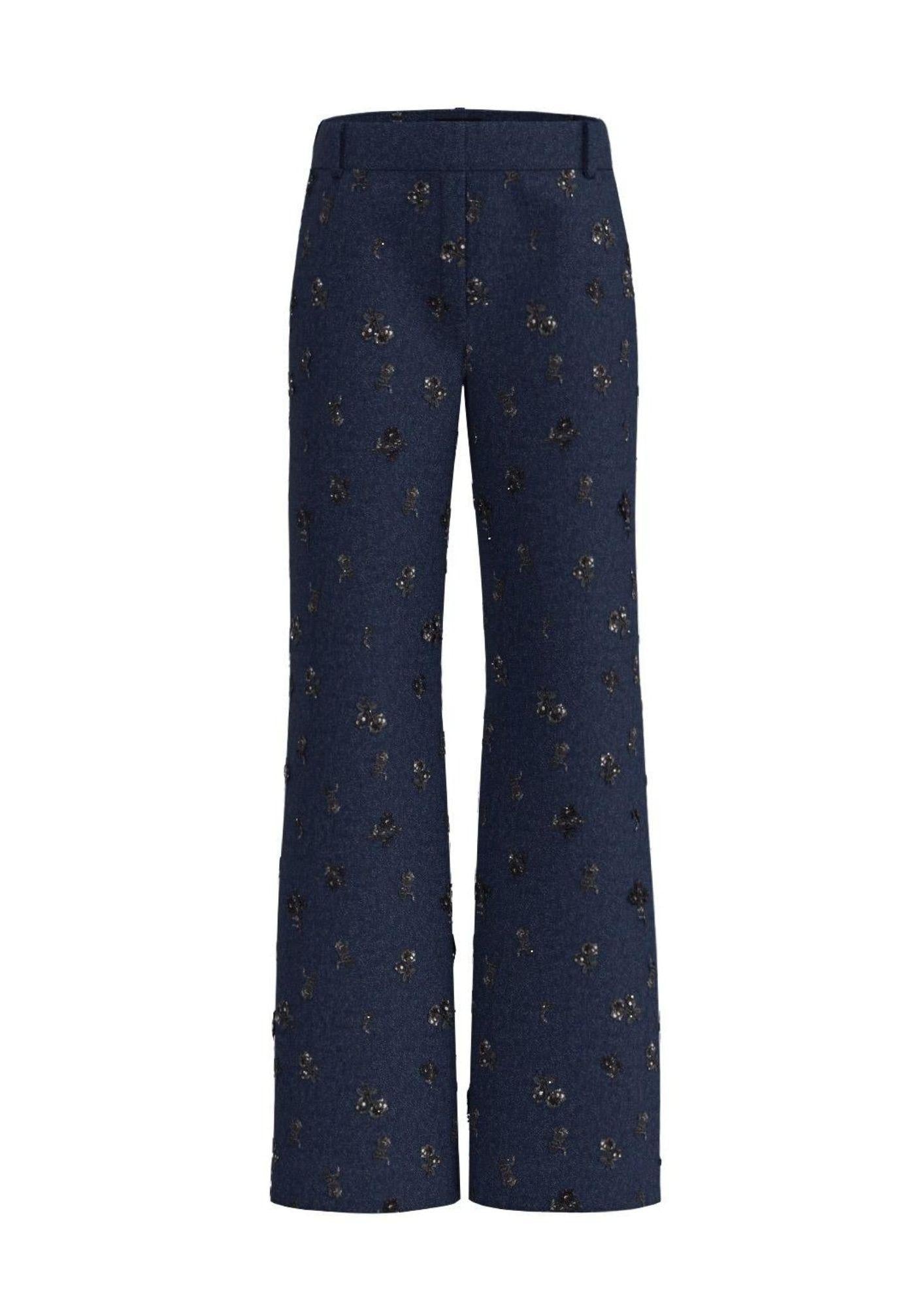 EMME MARELLA Emme Marella Pantalone Donna Nage Blu Denim Pantalone