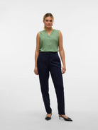 Vero Moda Pantaloni Formali Donna Nila Navy Blazer 10320940 Navy Blazer VERO MODA 