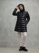 Blauer Cappotto invernale Adelaide Donna Nero interno beige BLDK02069 6648 999 BLAUER 