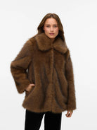 Vero Moda Giacca Invernale Donna Gloria Brown Emperador 10333912 Emperador VERO MODA 