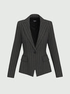 Emme Marella Giacca in stuoia Donna Dear Grigio Scuro 2525046121200 007 EMME MARELLA 