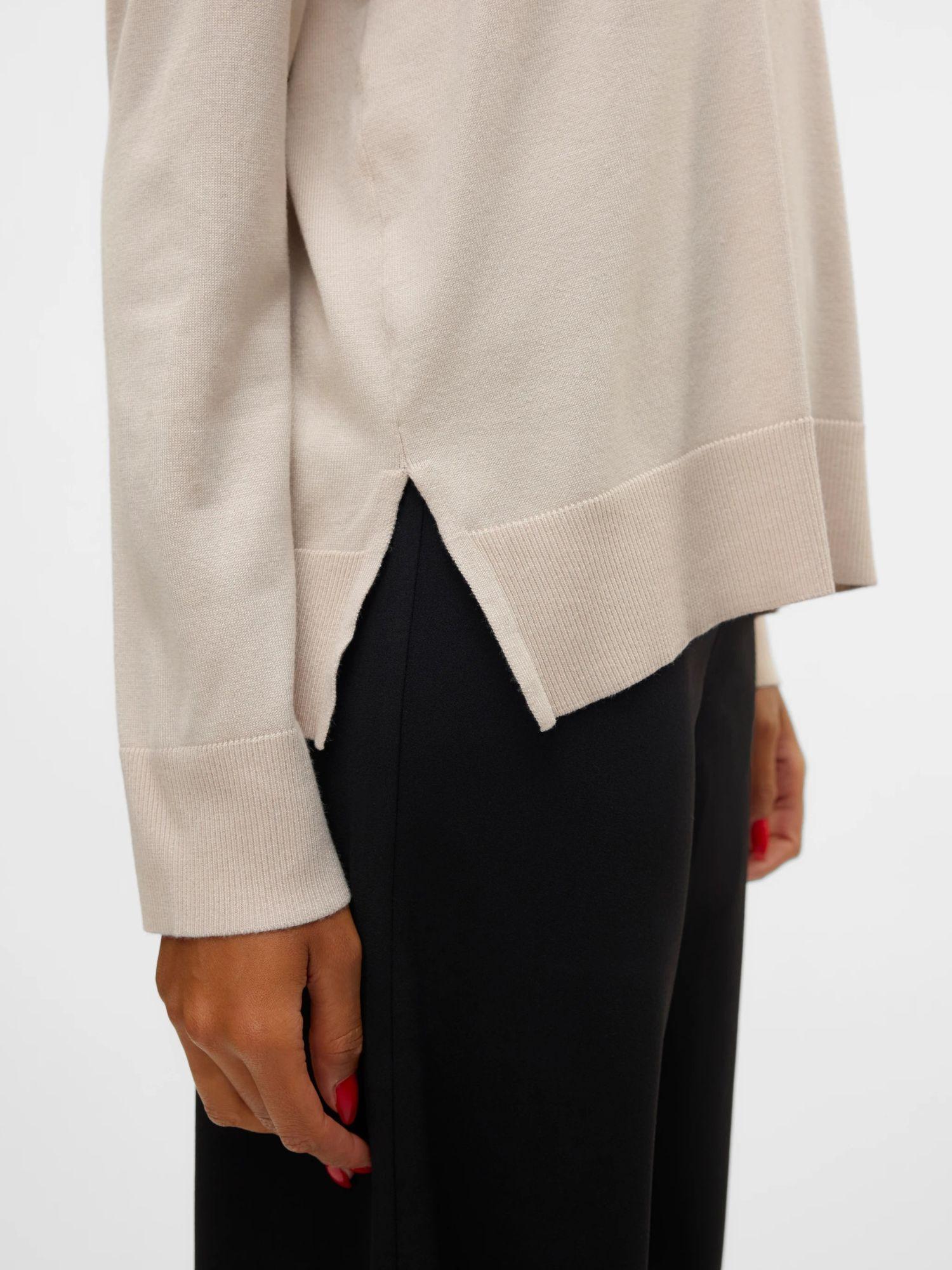 Vero Moda Maglione Donna Silje Grey Moonbeam 10320451 Moonbeam VERO MODA 
