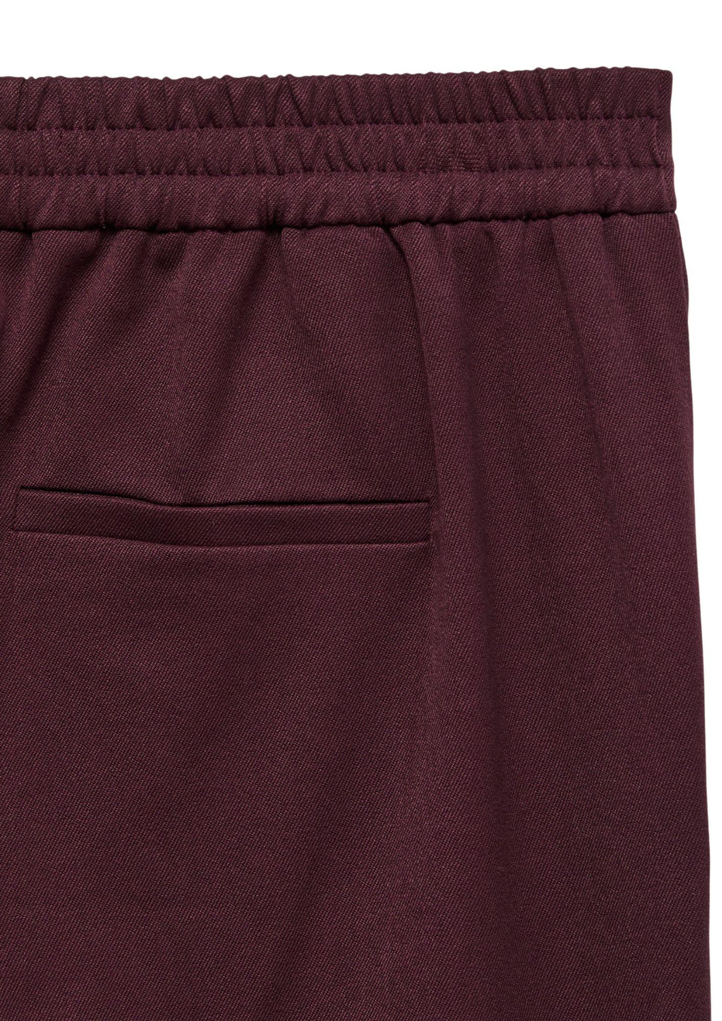 Vero Moda Pantaloni Donna Maya A Vita Media Viola 10225280 Winetasting VERO MODA 