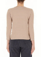 Emme Marella Maglia Donna Polpo Cammello 2525976051200 005 EMME MARELLA 