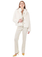 Yes Zee Giacca Invernale Donna Bianca G004 KO00 0157 YES ZEE 