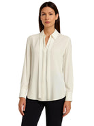 Emme Marella Camicia Donna Chopin Bianco Lana 2525116072200 001 EMME MARELLA 