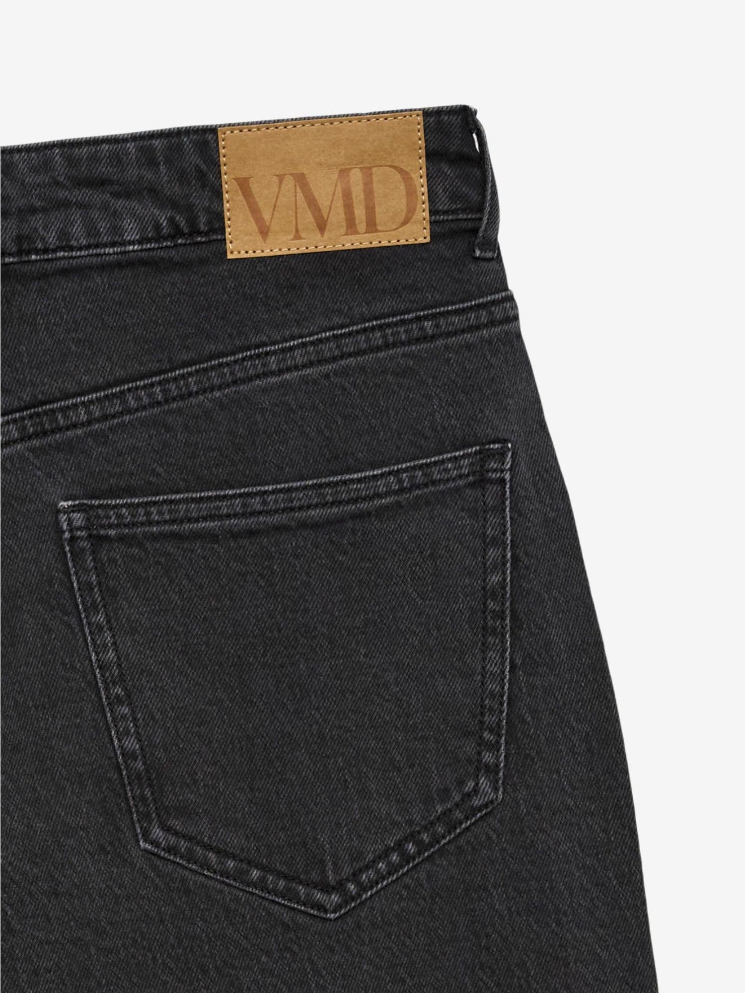 Vero Moda Jeans Donna Tessa A Vita Alta Mom Fit Dark Grey Denim 10302983 Dark Grey Denim VERO MODA 