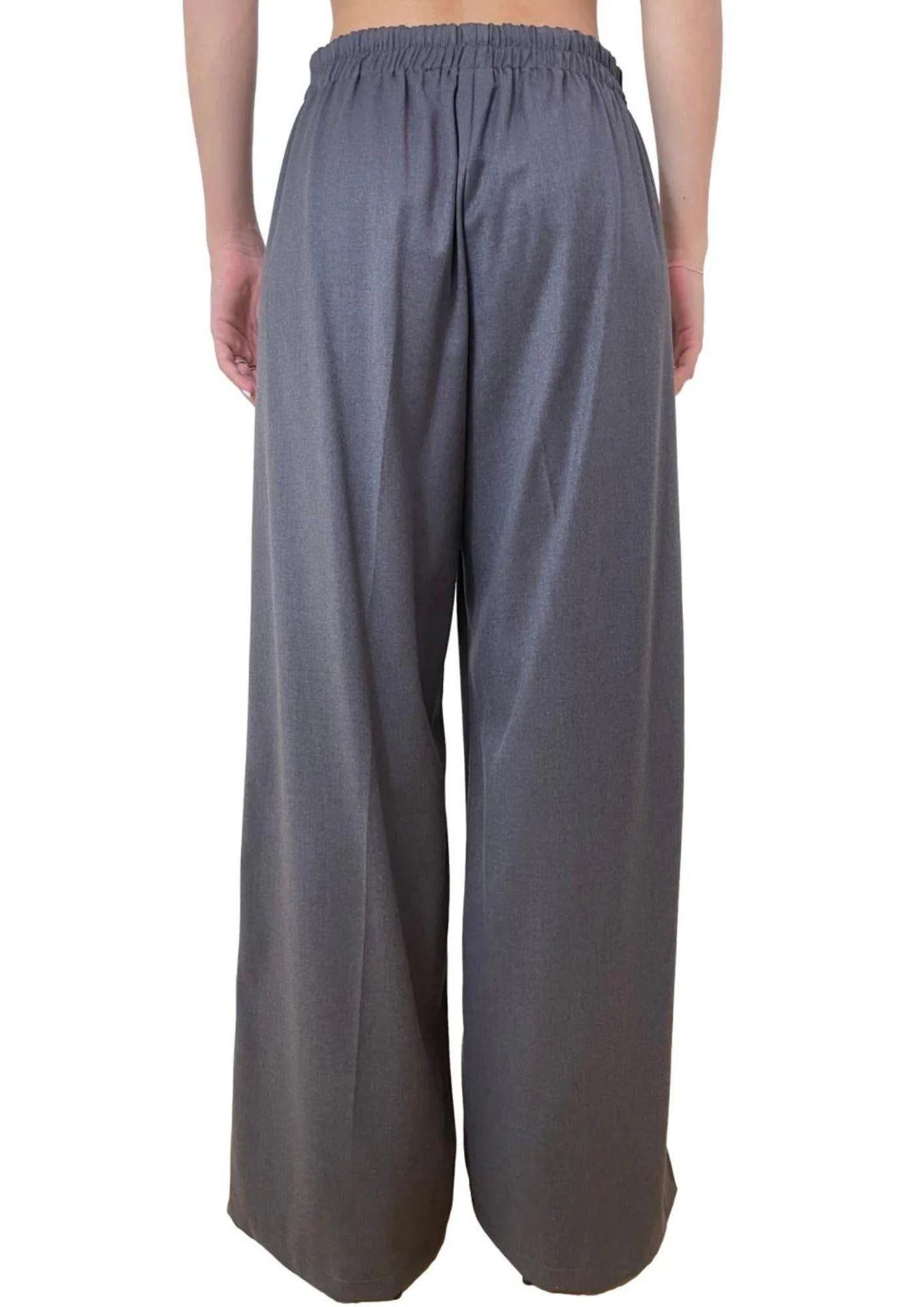 Emme Marella Pantalone Donna Sarago Grigio Melange 2525136141200 007 EMME MARELLA 