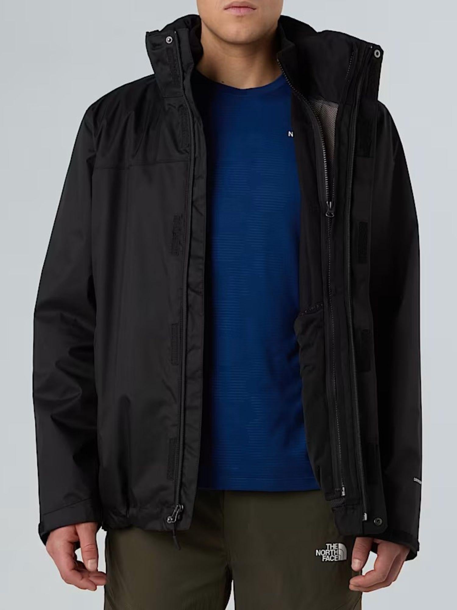 The North Face Giacca 3 in 1 Triclimate® Uomo Evolve II Nera NF00CG55 JK3 THE NORTH FACE 