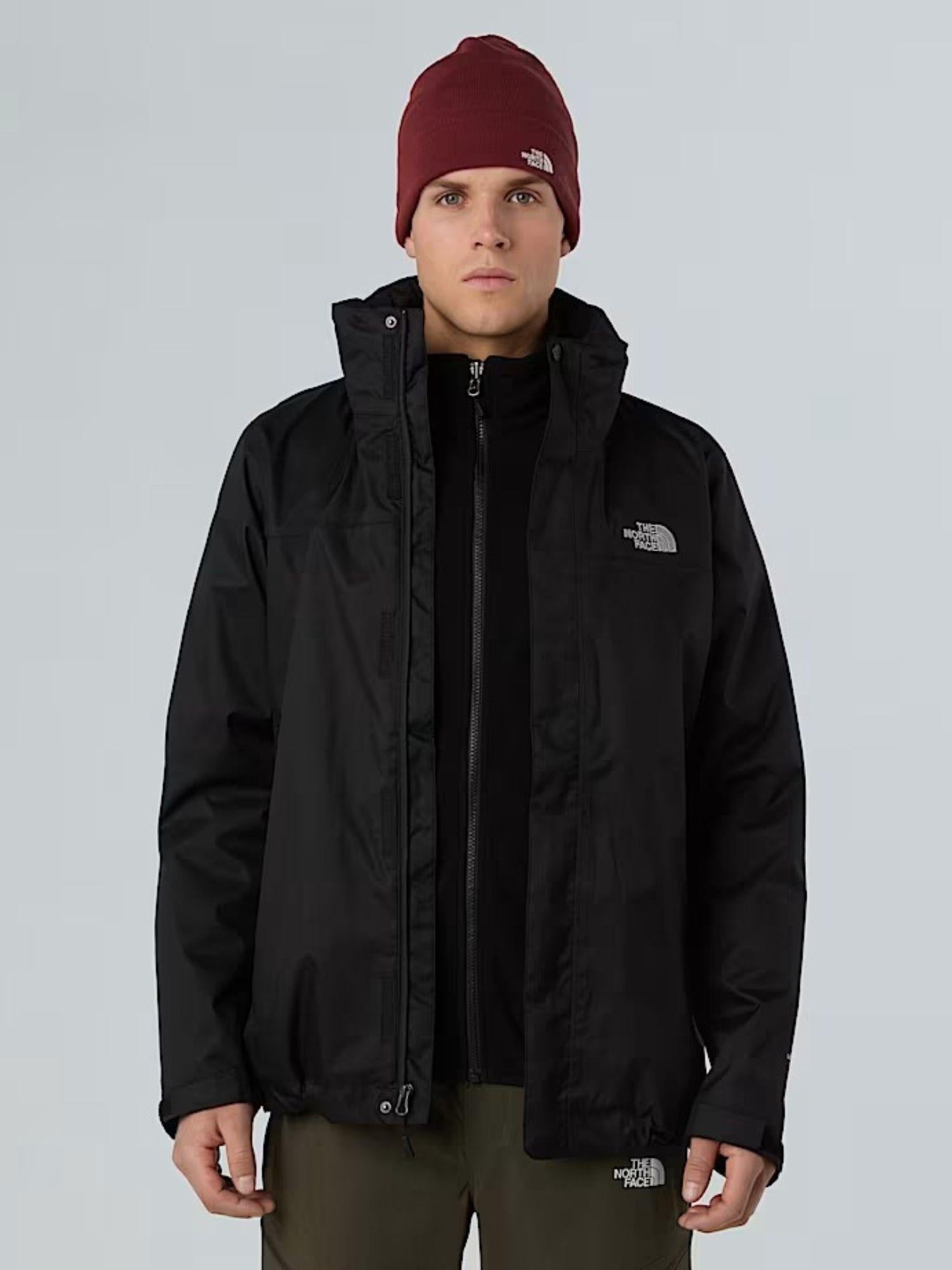 The North Face Giacca 3 in 1 Triclimate® Uomo Evolve II Nera NF00CG55 JK3 THE NORTH FACE 