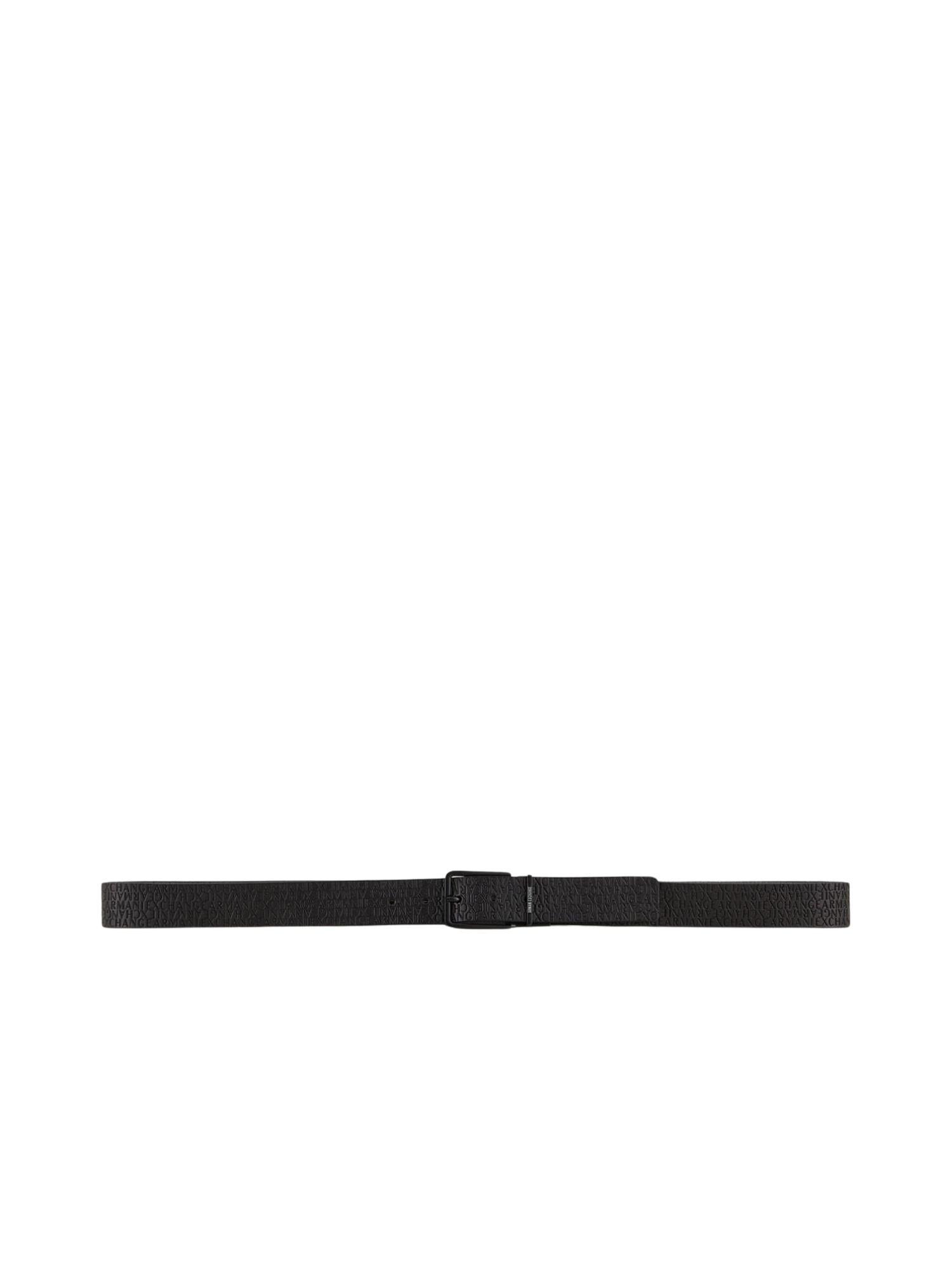Armani Exchange Cintura Uomo Logo All-Over Reversibile Nero 951325 2F800 05021 ARMANI EXCHANGE 