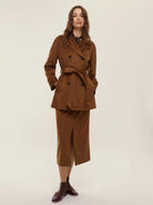 Emme Marella Trench Donna in jersey Team Cioccolato 2525906011200 004 EMME MARELLA 