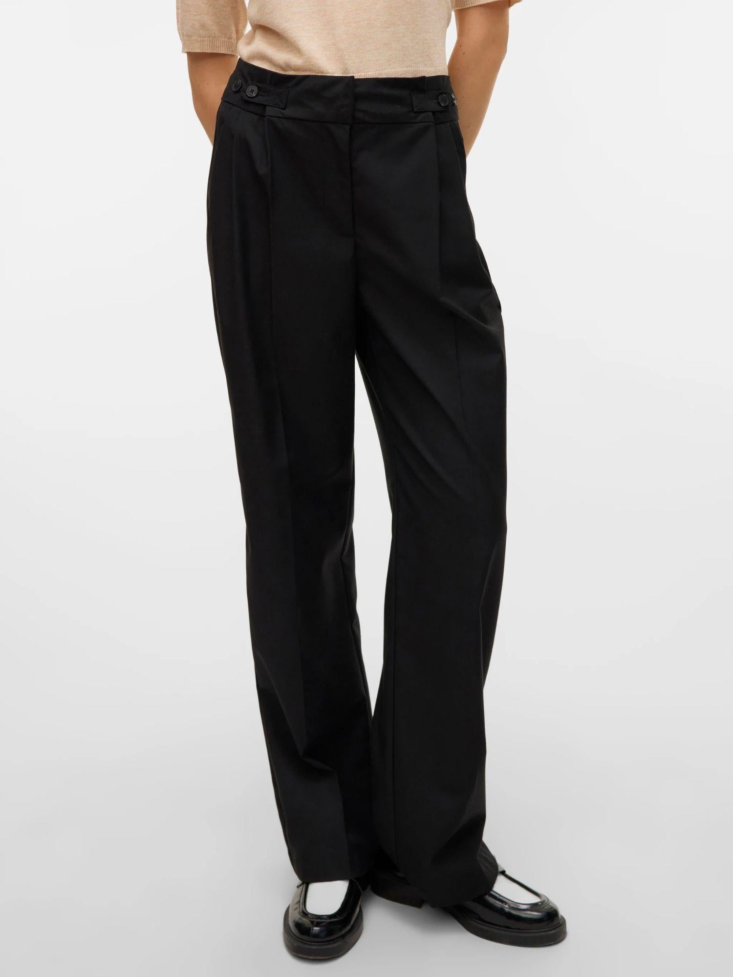 Vero Moda Pantaloni Formali Donna Nikki Nero 10332058 Black VERO MODA 