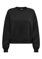 Only Felpa Donna Best Nero 15338727 Black ONLY 