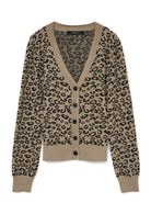 Vero Moda Cardigan Donna Nancy Marrone Silver Mink 10331454 Silver Mink W. BLACK LEO VERO MODA 