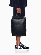 Armani Exchange Zaino Unisex squadrato con logo Nero XM001600 AF17205 MC105 ARMANI EXCHANGE 